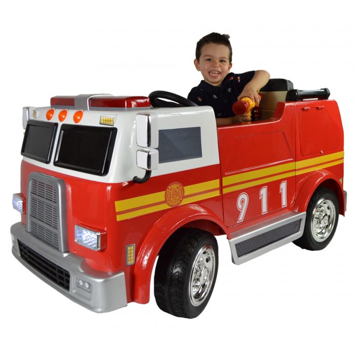 Ride on fire engine for 5 year old deals
