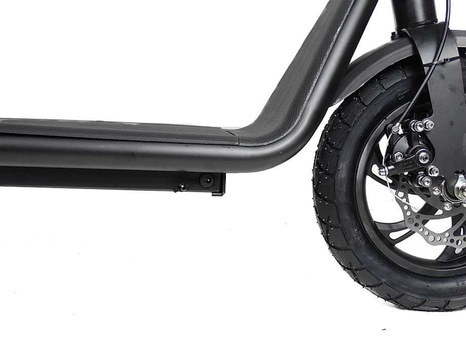 Large ground clearance